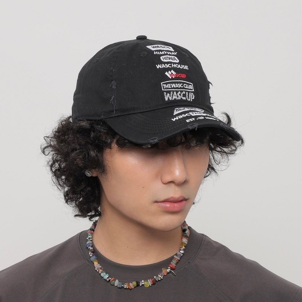 【WORLD WIDE】Bad initial design simple cap  WI0009