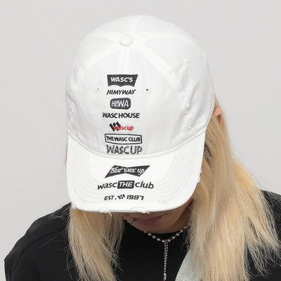 【WORLD WIDE】Bad initial design simple cap  WI0009