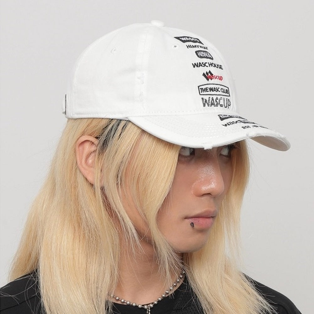 【WORLD WIDE】Bad initial design simple cap  WI0009