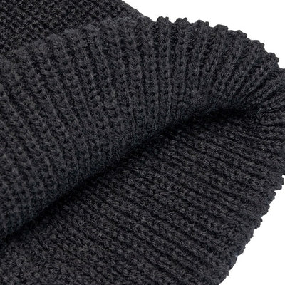 【WORLD WIDE】Weber Dull Base Color Street Knit Hat  WI0007