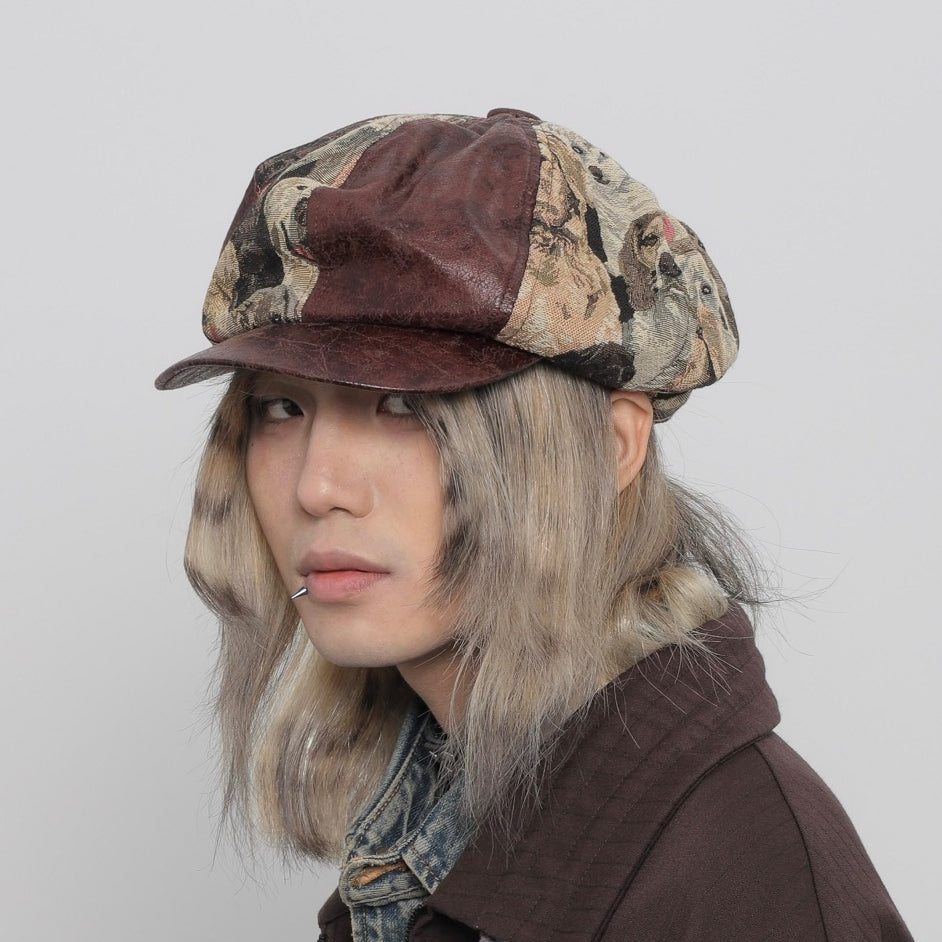 【WORLD WIDE】Art Plus Base Design Color Hunting Cap  WI0010