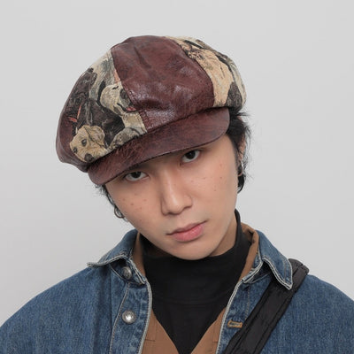 【WORLD WIDE】Art Plus Base Design Color Hunting Cap  WI0010