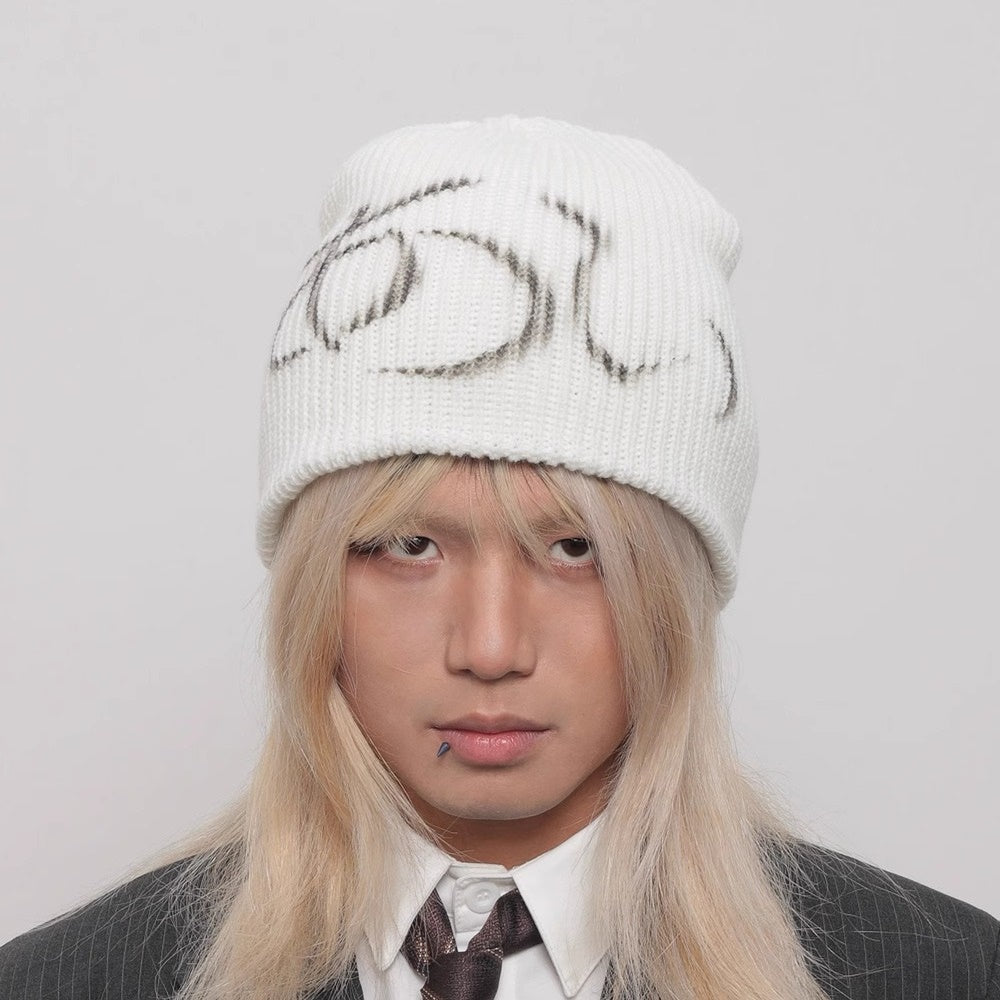 【WORLD WIDE】Weber Dull Base Color Street Knit Hat  WI0007