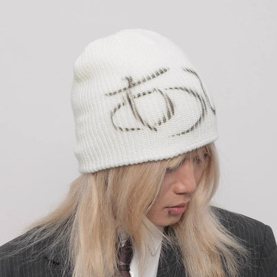 【WORLD WIDE】Weber Dull Base Color Street Knit Hat  WI0007