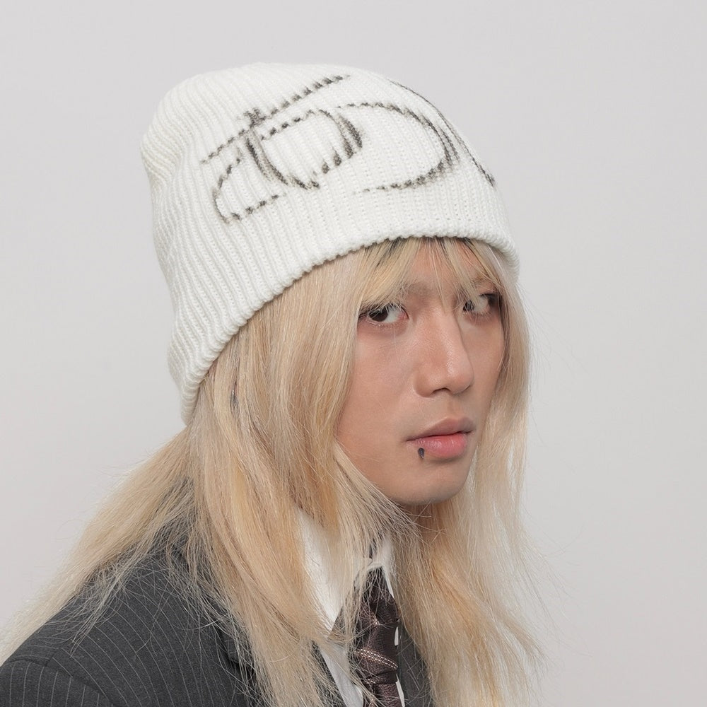 【WORLD WIDE】Weber Dull Base Color Street Knit Hat  WI0007