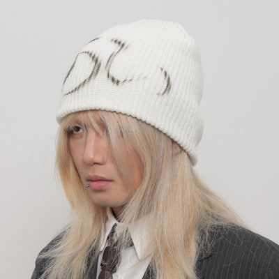 【WORLD WIDE】Weber Dull Base Color Street Knit Hat  WI0007