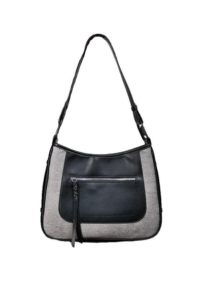 【PRT】Double monotone color big silhouette bag  PT0003