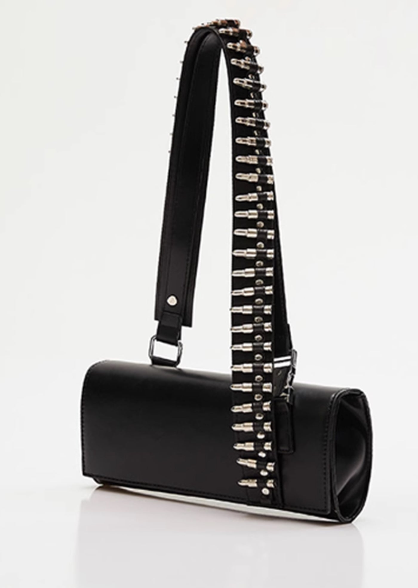 【Antiphase】Barrett Design Black Anclode Leather Shoulder Bag  AP0002