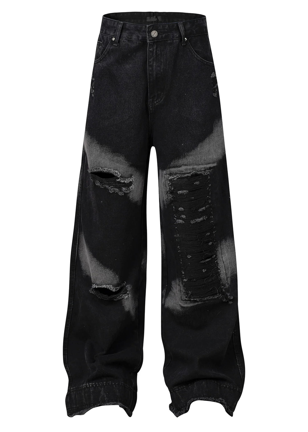 パンツ makuro MAXDSTR】Gimmick distressed vintage grunge style oversized