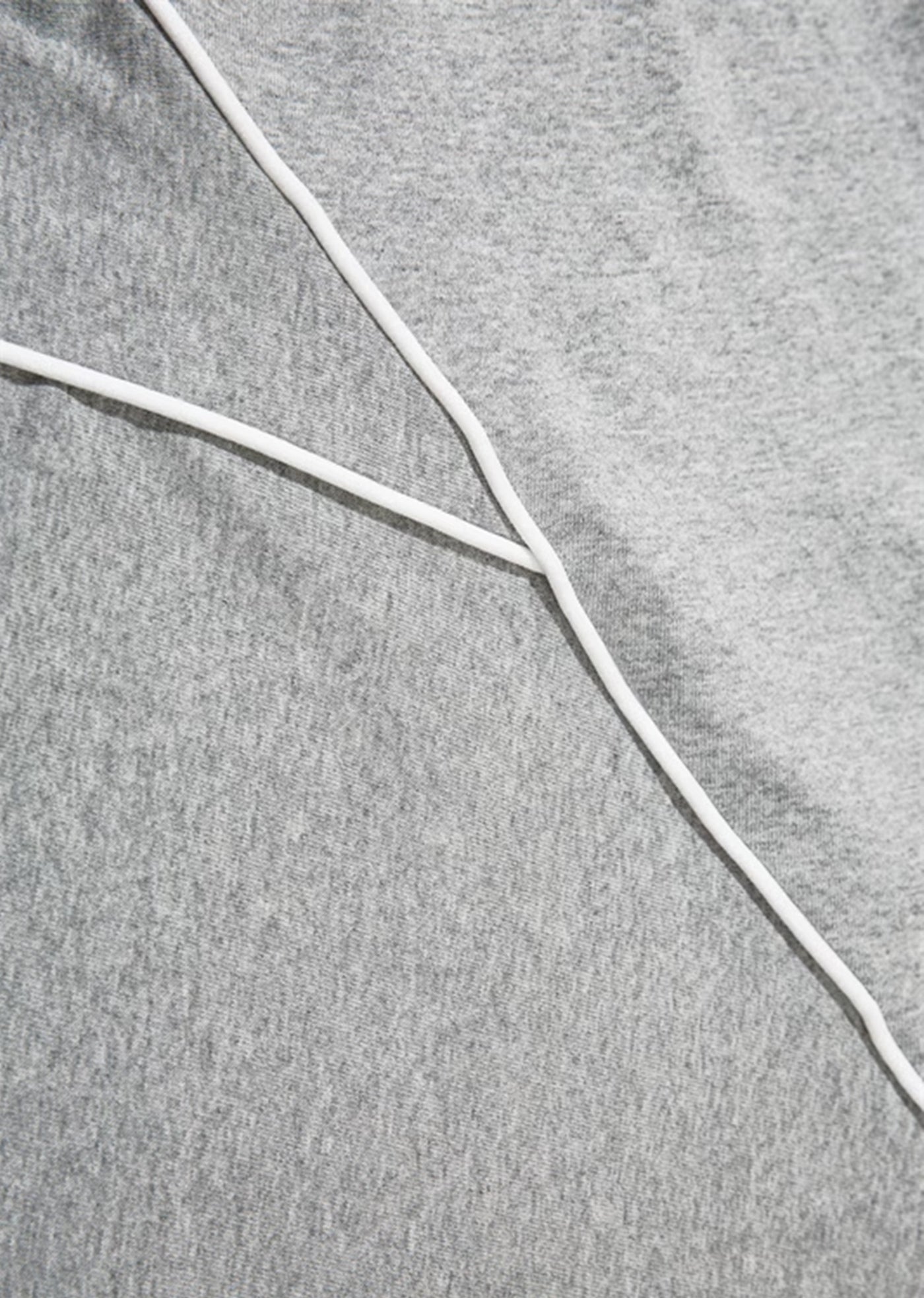 【7/15新作】Gaming-style initial design logo grey long-sleeved T-shirt  HL3061
