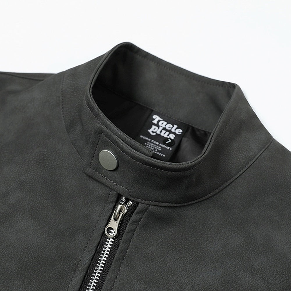 【NIHAOHAO】Basic full zip style elegant jacket  NH0194