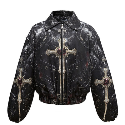 【NIHAOHAO】Armor-style gothic vintage design casual jacket  NH0197