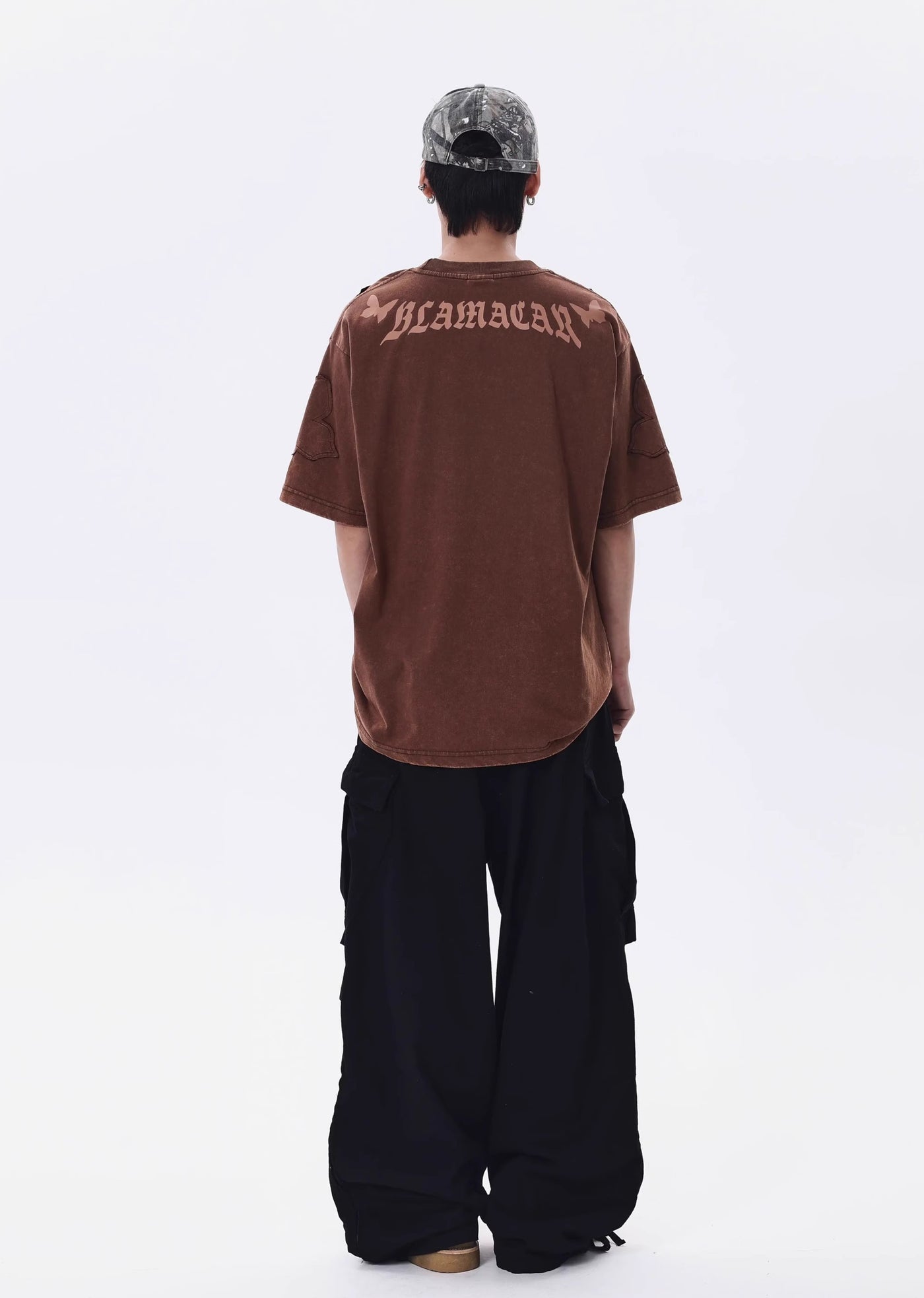 [BTSG] Simple cargo-rise pants with a relaxed silhouette design pants BS0020