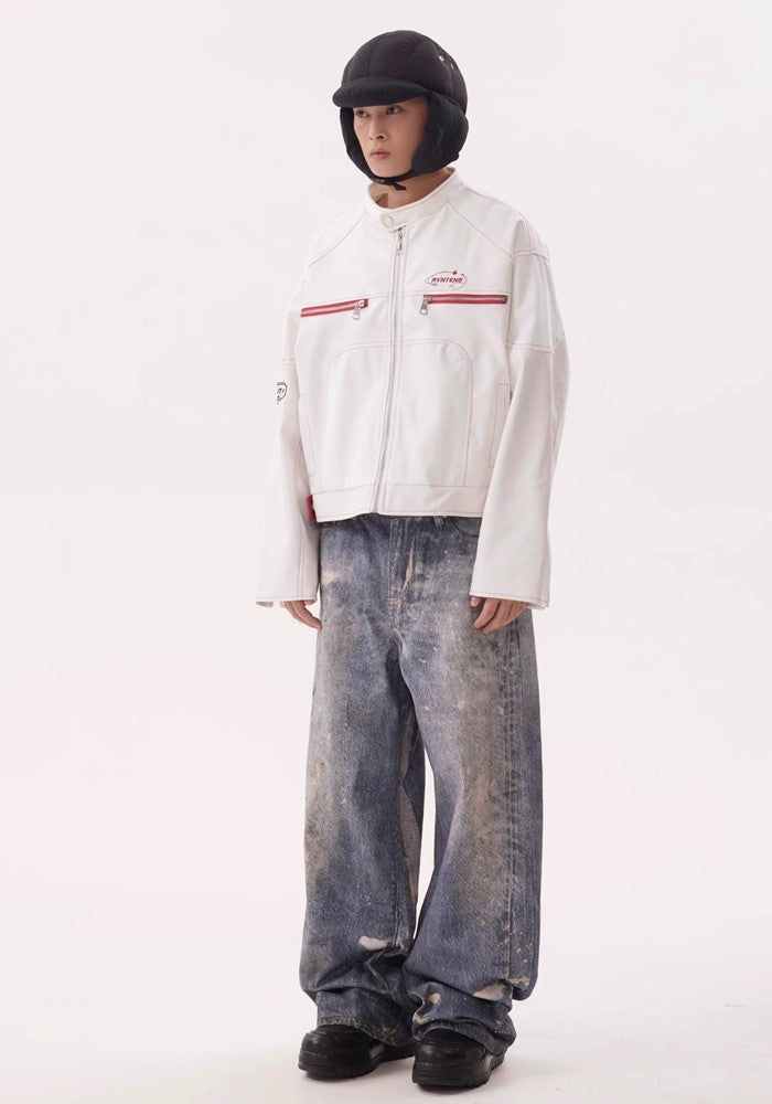 BTSG】Pale vintage blue wide style denim pants BS0036 – HI-LANDER