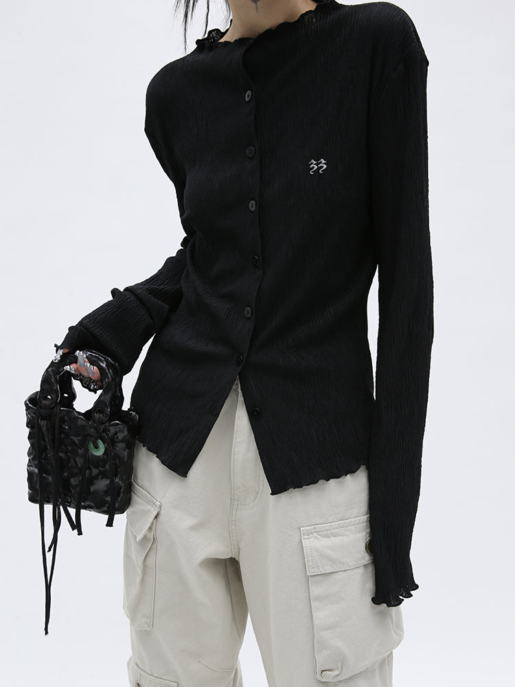 FUZZYKON ファー付き　00sy2kパンツ me+em select パンツ 「 3size ／2color 」シャギーファー