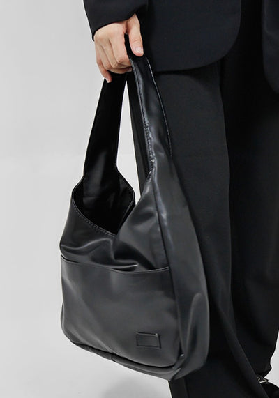 【PRT】Basic black color design all-purpose bag  PT0004