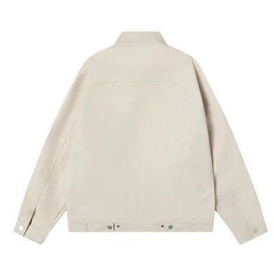 【NIHAOHAO】Basic full zip style elegant jacket  NH0194