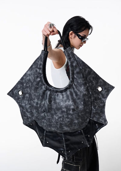 【Antiphase】Devil's Wing Design Big Oversized Multi-Way Bag  AP0006