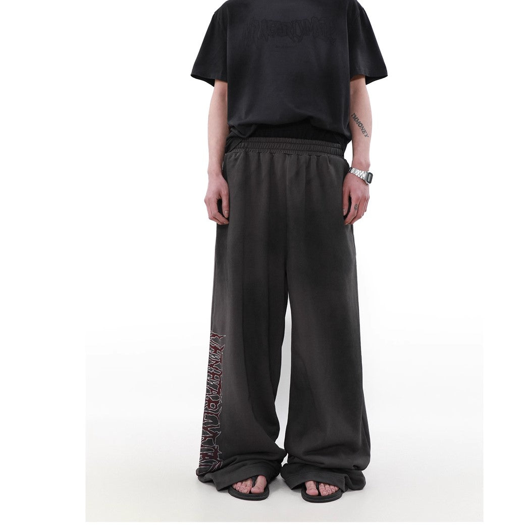 【MR nearly】loose pants straight casual pants  MR0087