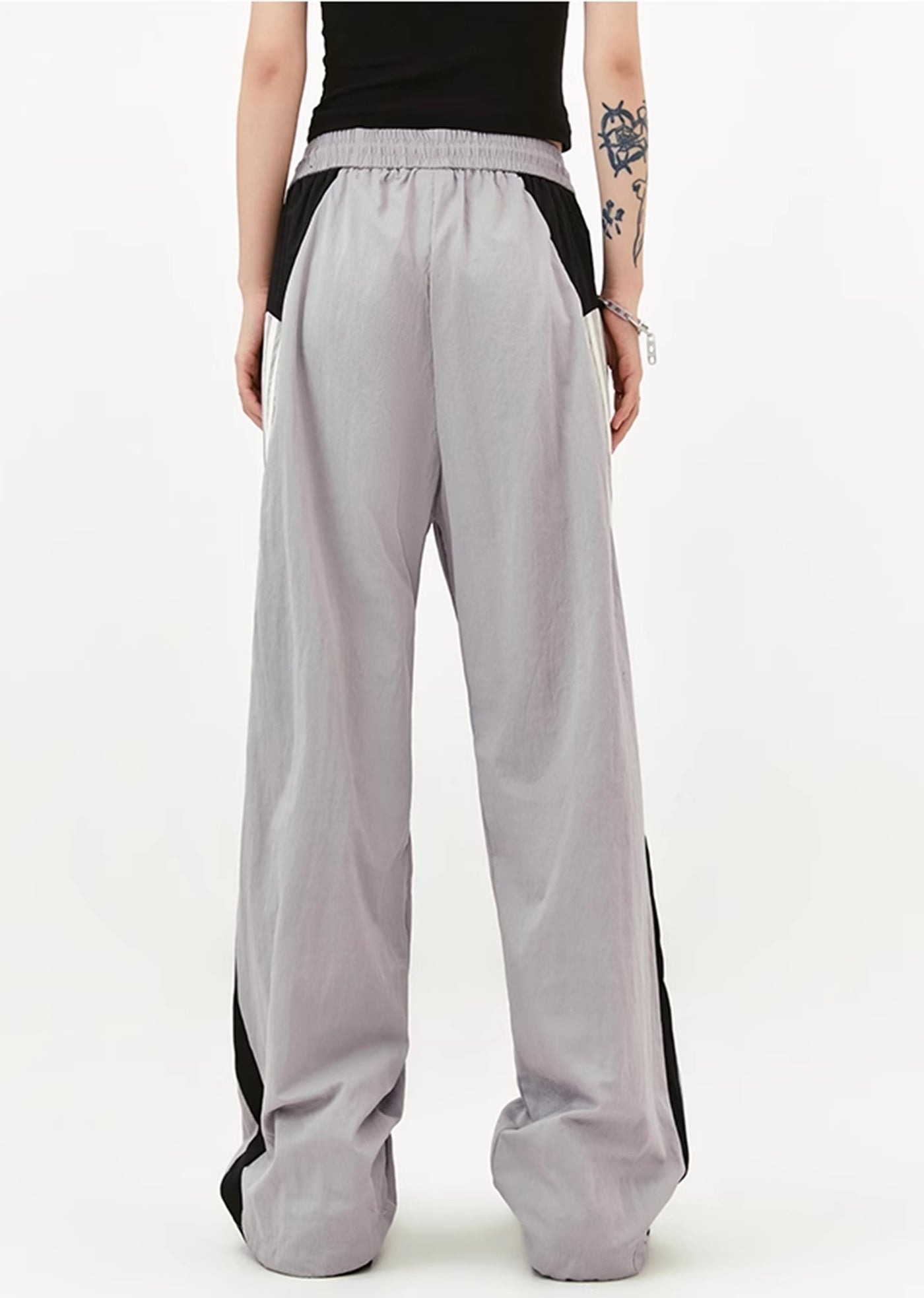 【MADEEXTREME】Sideline sporty casual design wide pants  MT0002