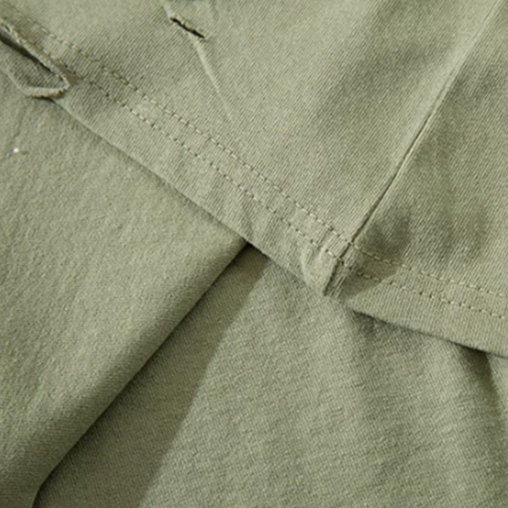 【From Mars】Hem Mid-length distressed design simple sleeveless  FS0005