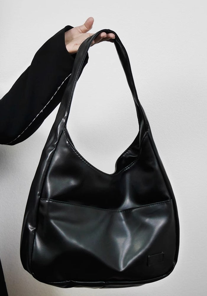 【PRT】Basic black color design all-purpose bag  PT0004