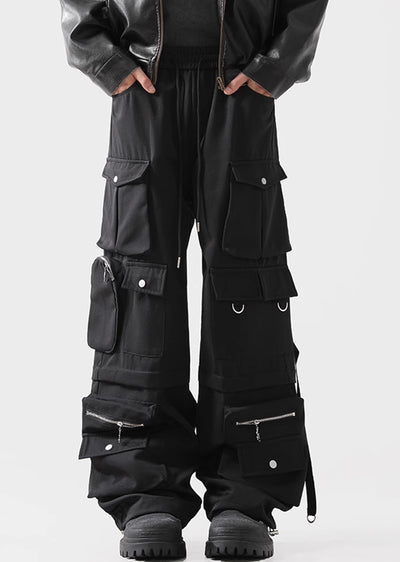 【ACRARDIC】Multi-pocket multi-overdesign cargo pants  AI0024