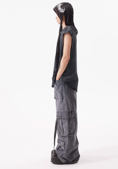 【BTSG】Basic stitch design dull color denim pants  BS0030