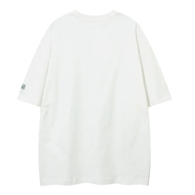 【VEG Dream】Gradient front design color simple short sleeve T-shirt  VD0239