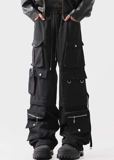 【ACRARDIC】Multi-pocket multi-overdesign cargo pants  AI0024