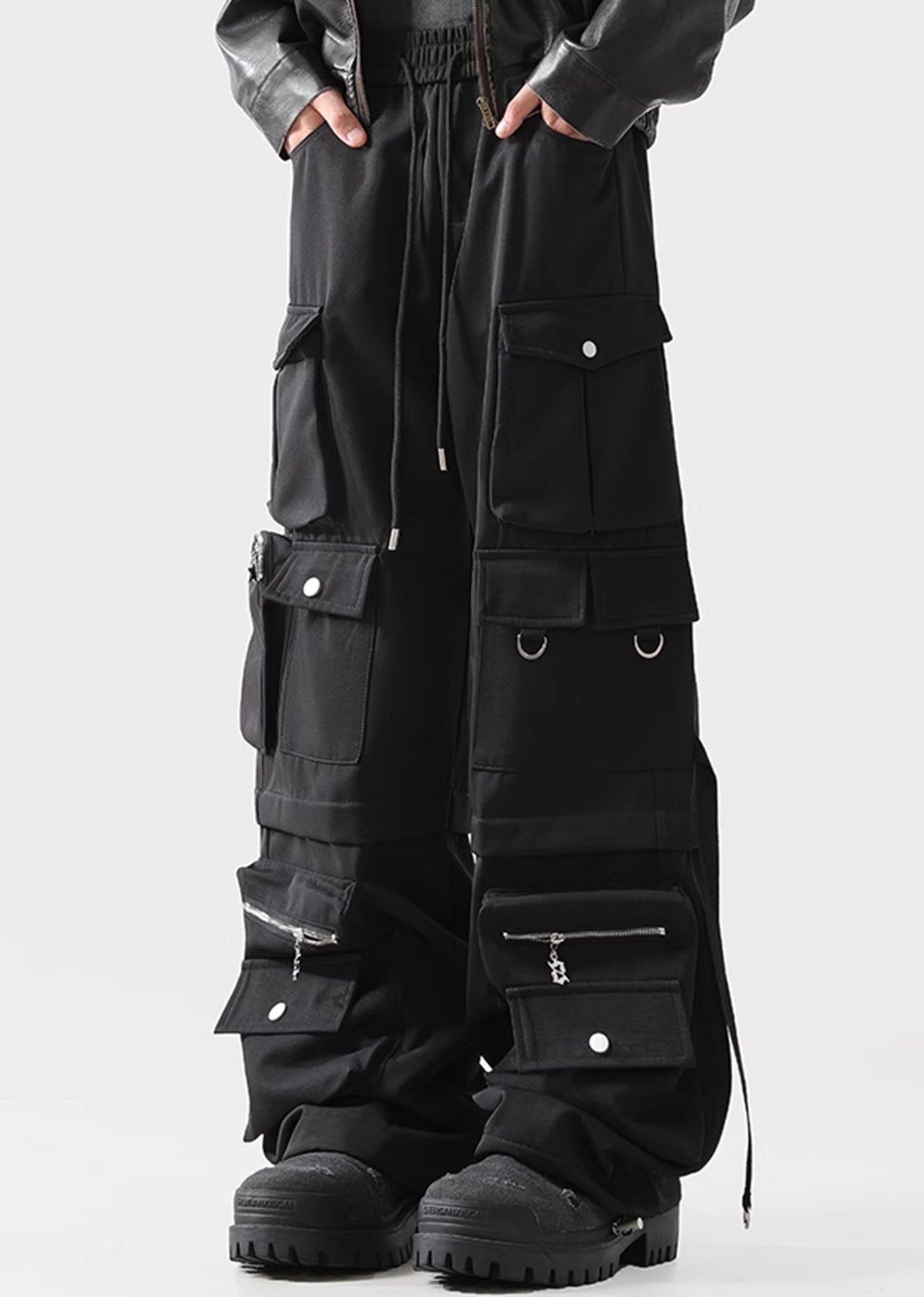 【ACRARDIC】Multi-pocket multi-overdesign cargo pants  AI0024