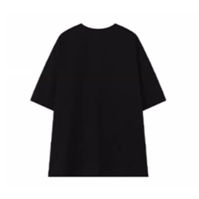 [NIUGULU] Subculture style front design gathered break short sleeve T-shirt NG0035