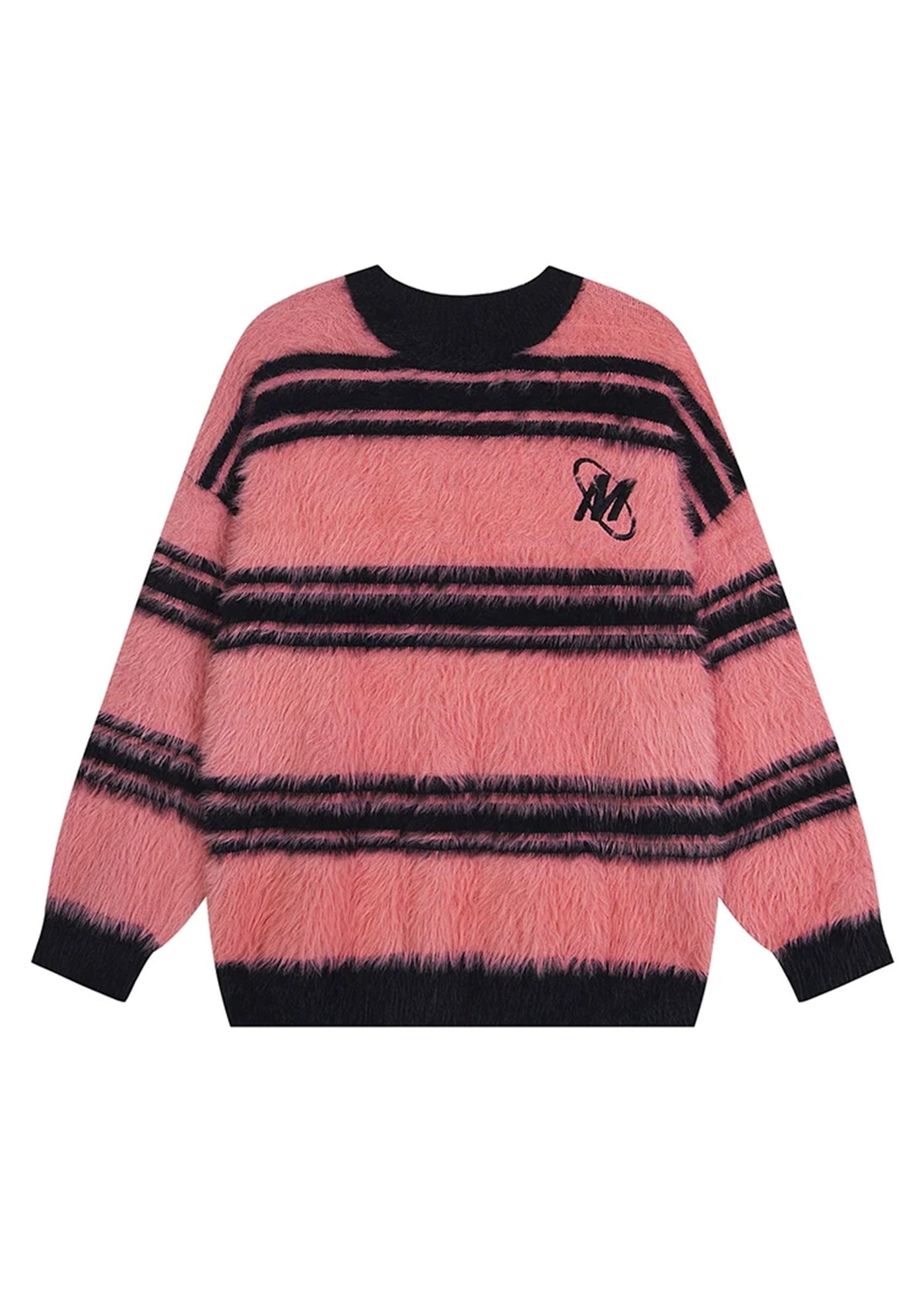 【NOONOZ】Basic line border design color knit sweater  NN0008