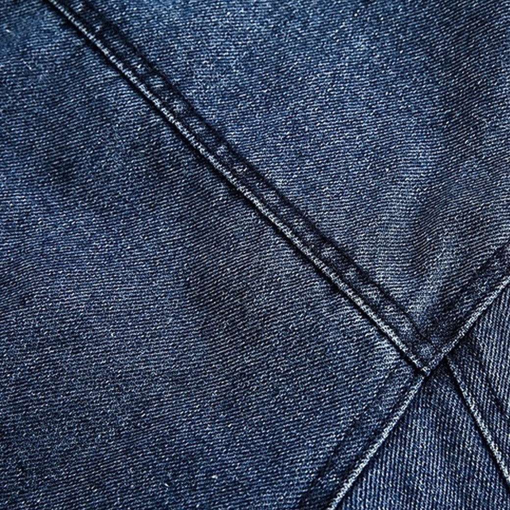 【NIHAOHAO】Double pocket design mohair point denim jacket  NH0182