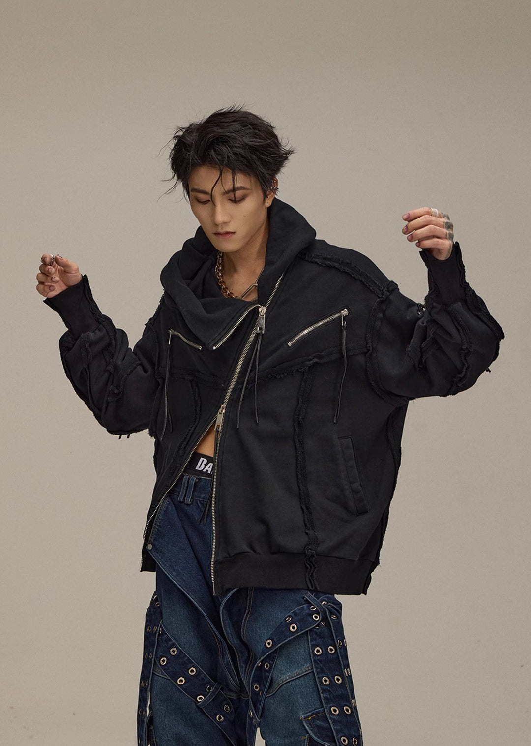 Fringe denim JKT / フリンジデニムジャケット（デニムジャケット 