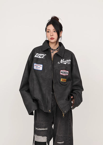 【CEDY】Multiple initial design multi-light silhouette jacket  CD0054