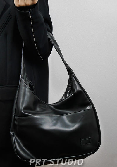 【PRT】Basic black color design all-purpose bag  PT0004