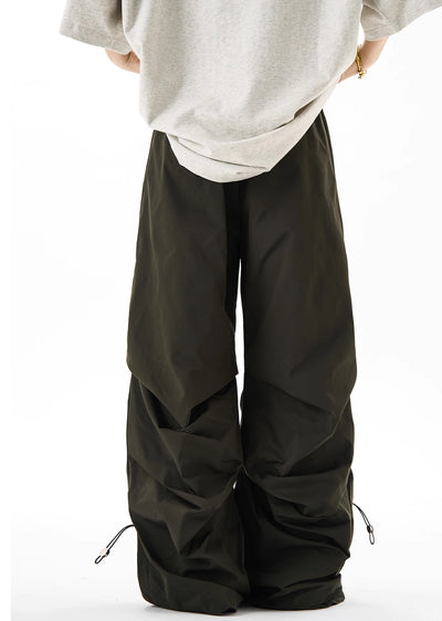 【H GANG X】Loose silhouette tucked-in style wide pants  HX0045