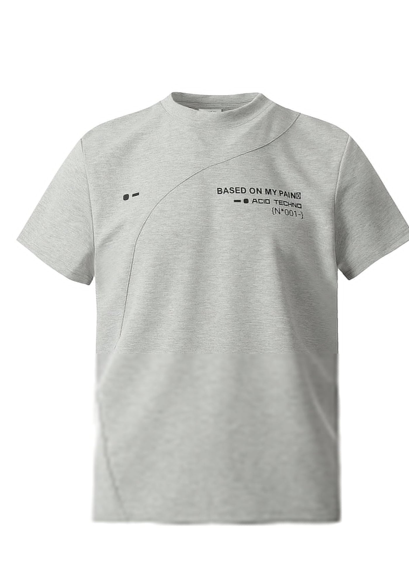 【MAXDSTR】Simple design logo initial design short sleeve T-shirt  MD0140