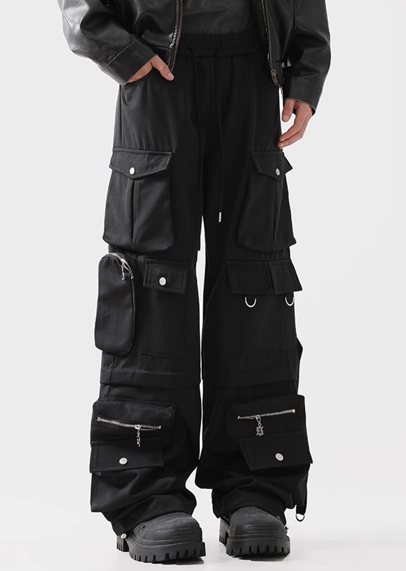 【ACRARDIC】Multi-pocket multi-overdesign cargo pants  AI0024