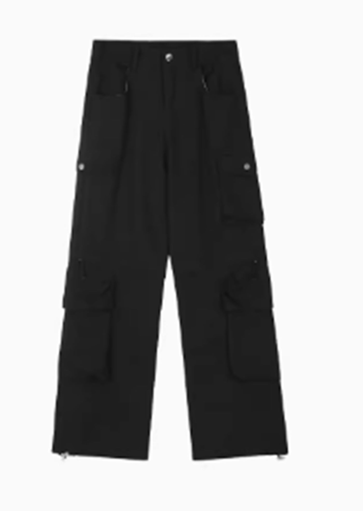 2WAY gimmick design straight silhouette cargo pants  HL3038