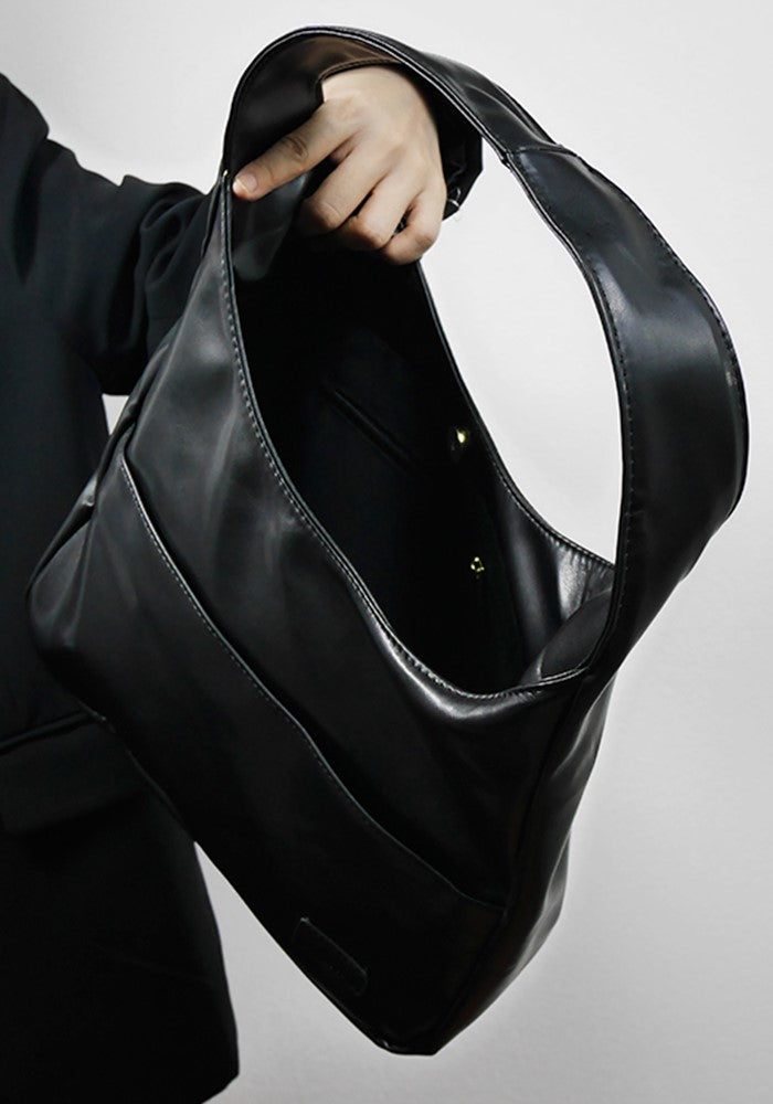 【PRT】Basic black color design all-purpose bag  PT0004