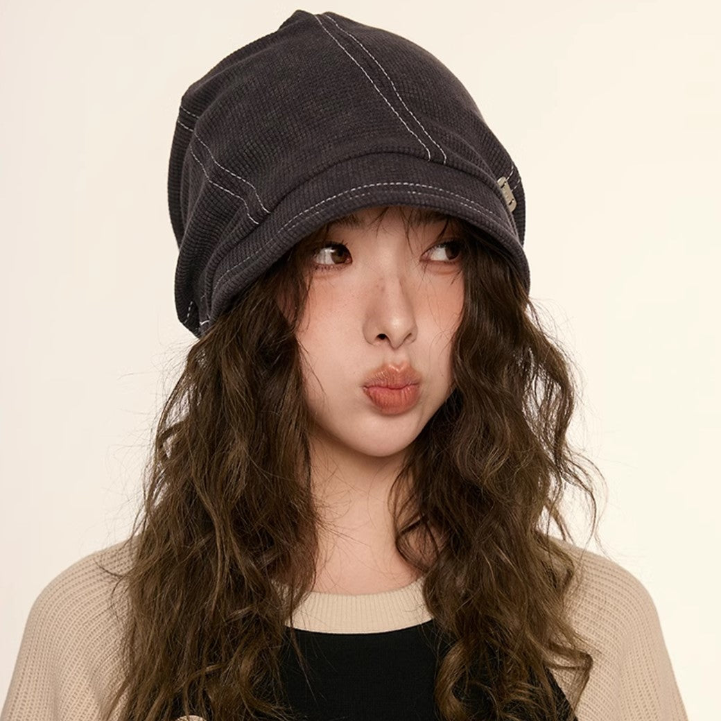 Denim Fabric Style Backstreet Color Beanie Cap  HL3069