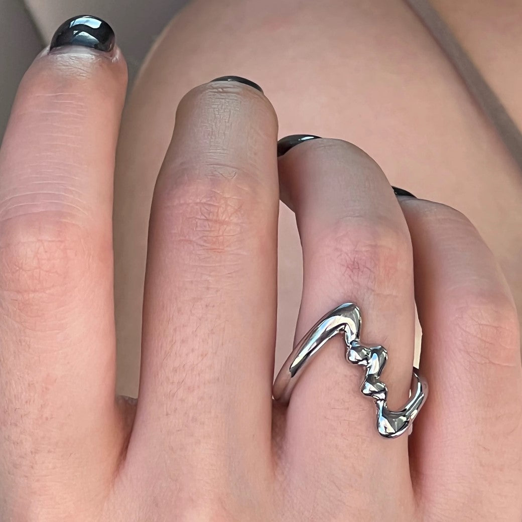 【CHEALIMPID】Gimmick Basic Style Glossy Base Ring  CL0012