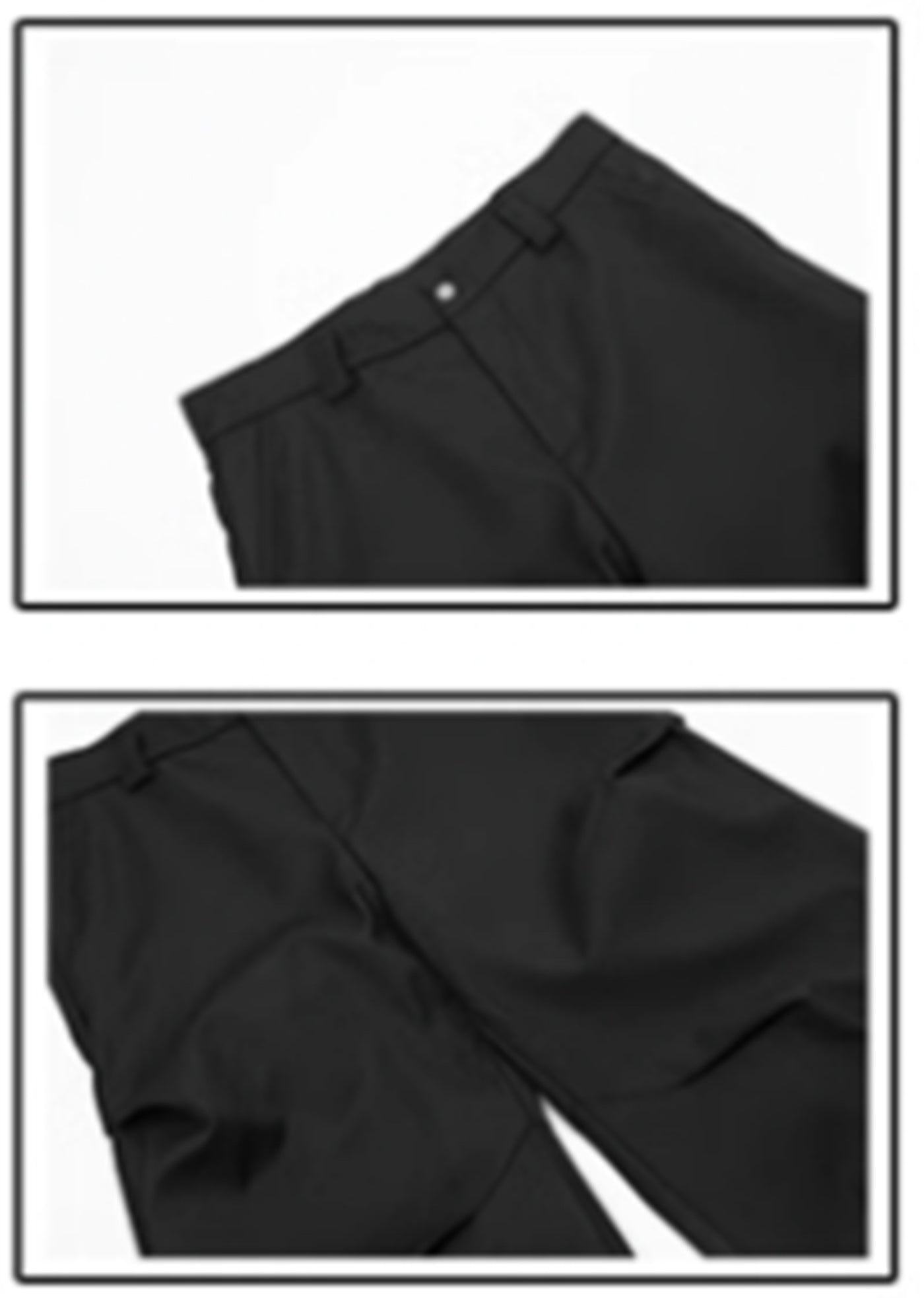 [76street] Distinctive silhouette design wide flare slacks pants ST0012