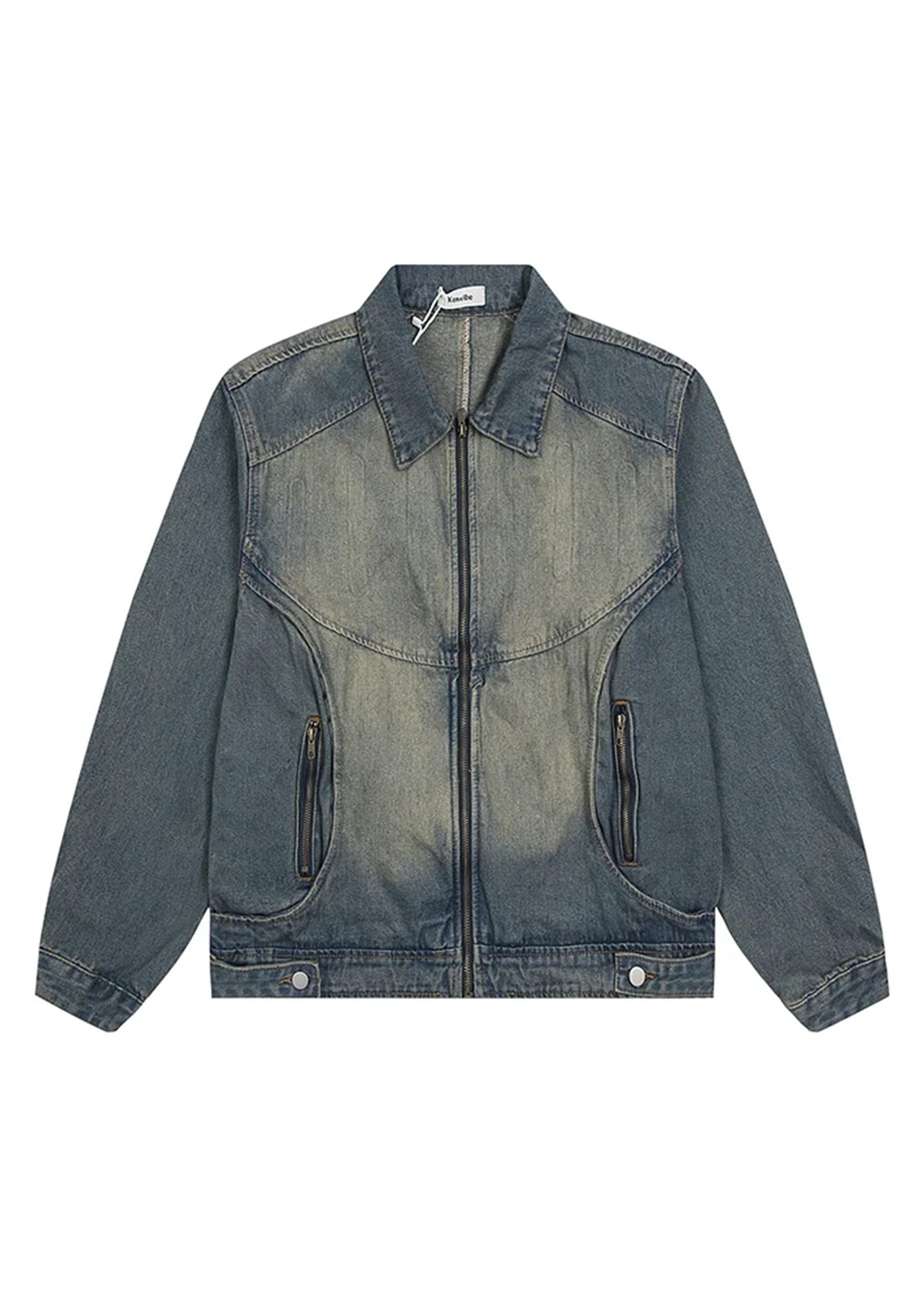 【CEDY】Random wash basic denim just jacket  CD0056