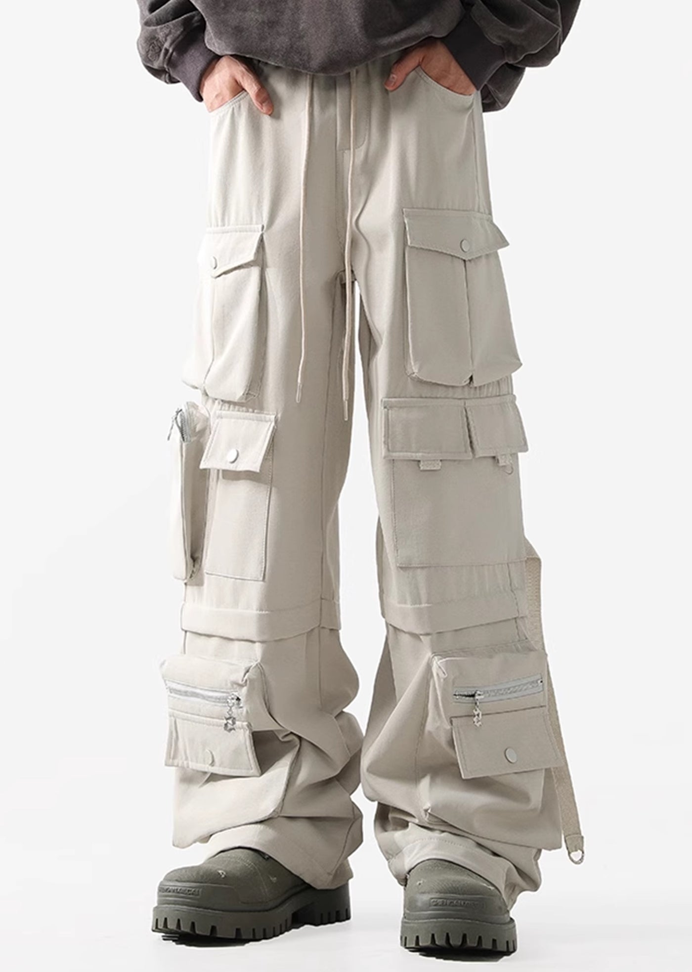 【ACRARDIC】Multi-pocket multi-overdesign cargo pants  AI0024