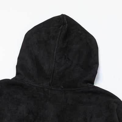 【NIHAOHAO】Dark Side Front Design Full Zip Hoodie  NH0181