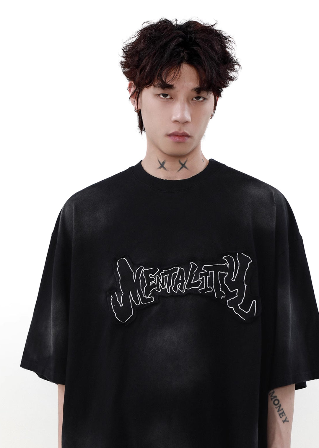 新作【MR NEARLY】star back printed T-shirt gm15522 Tシャツ mr nearly t-shirt – gem