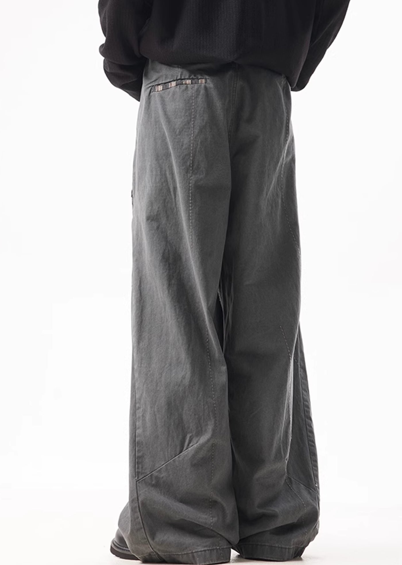 【ACRARDIC】Dull grey base colour wide silhouette pants  AI0020